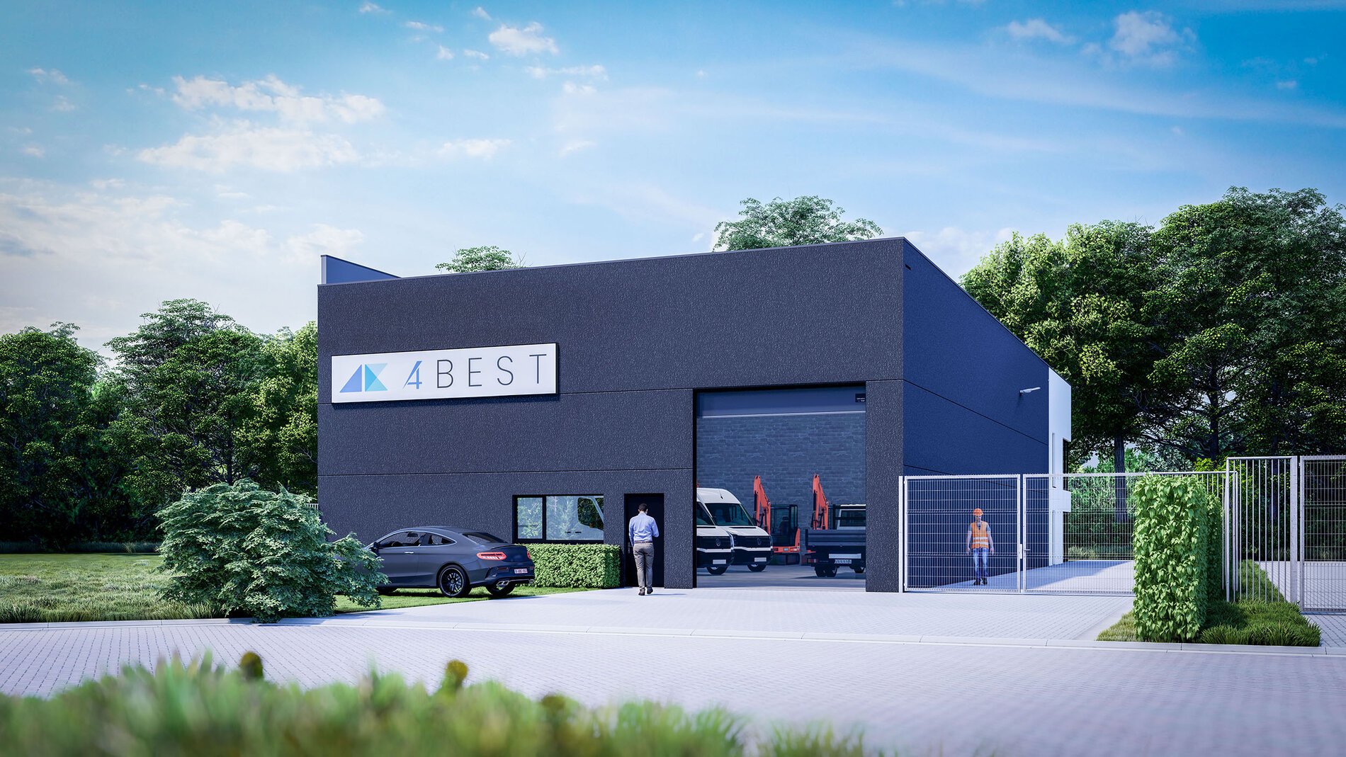 Jeni Real Estate ontwikkelt gebouw op maat voor 4Best in Beerse