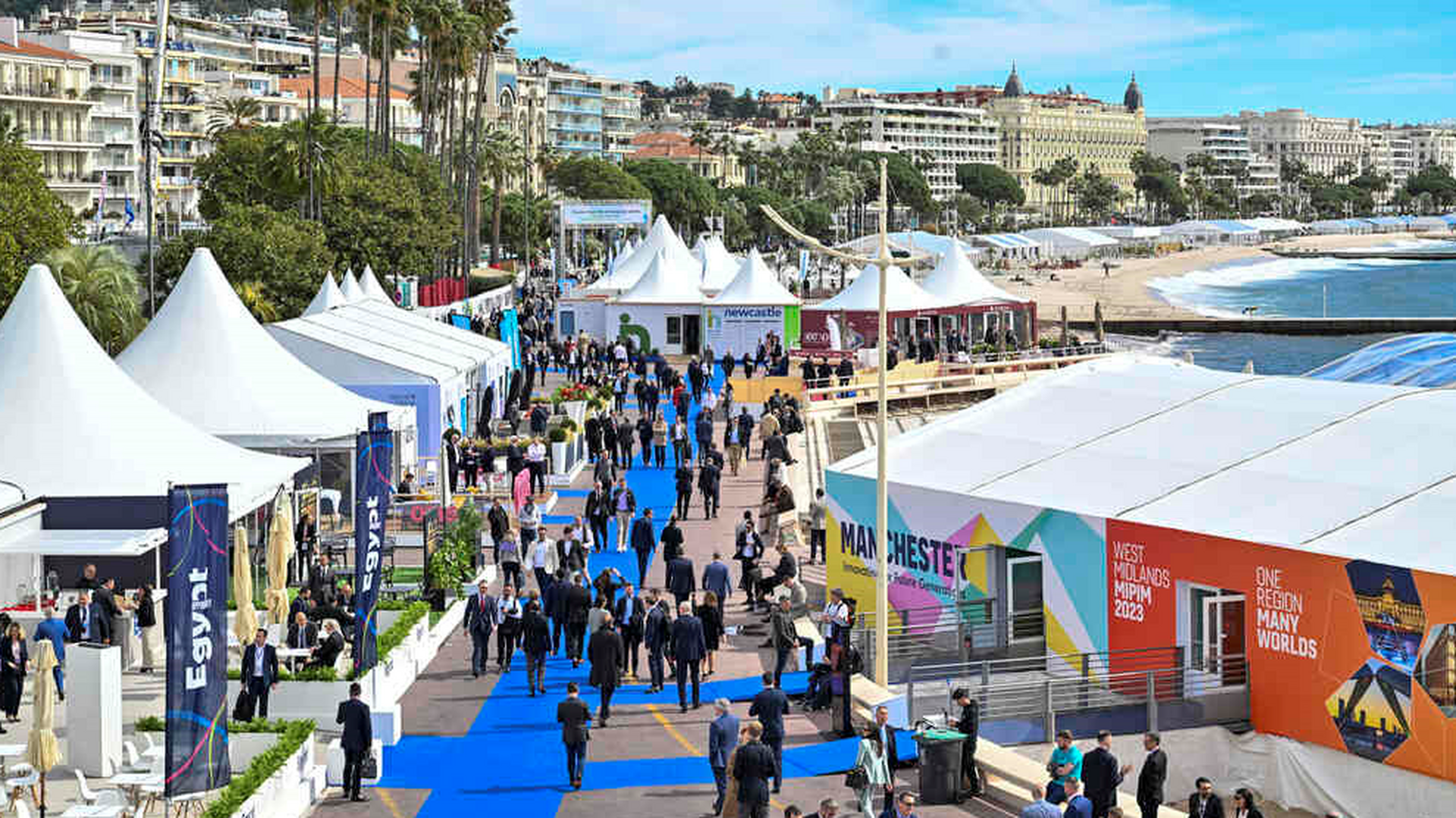 3 collega's vertegenwoordigen Jeni Real Estate op MIPIM 2025 in Cannes